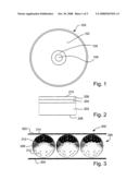 (Re) Writable Disk with Electrophoetic Ink Label diagram and image