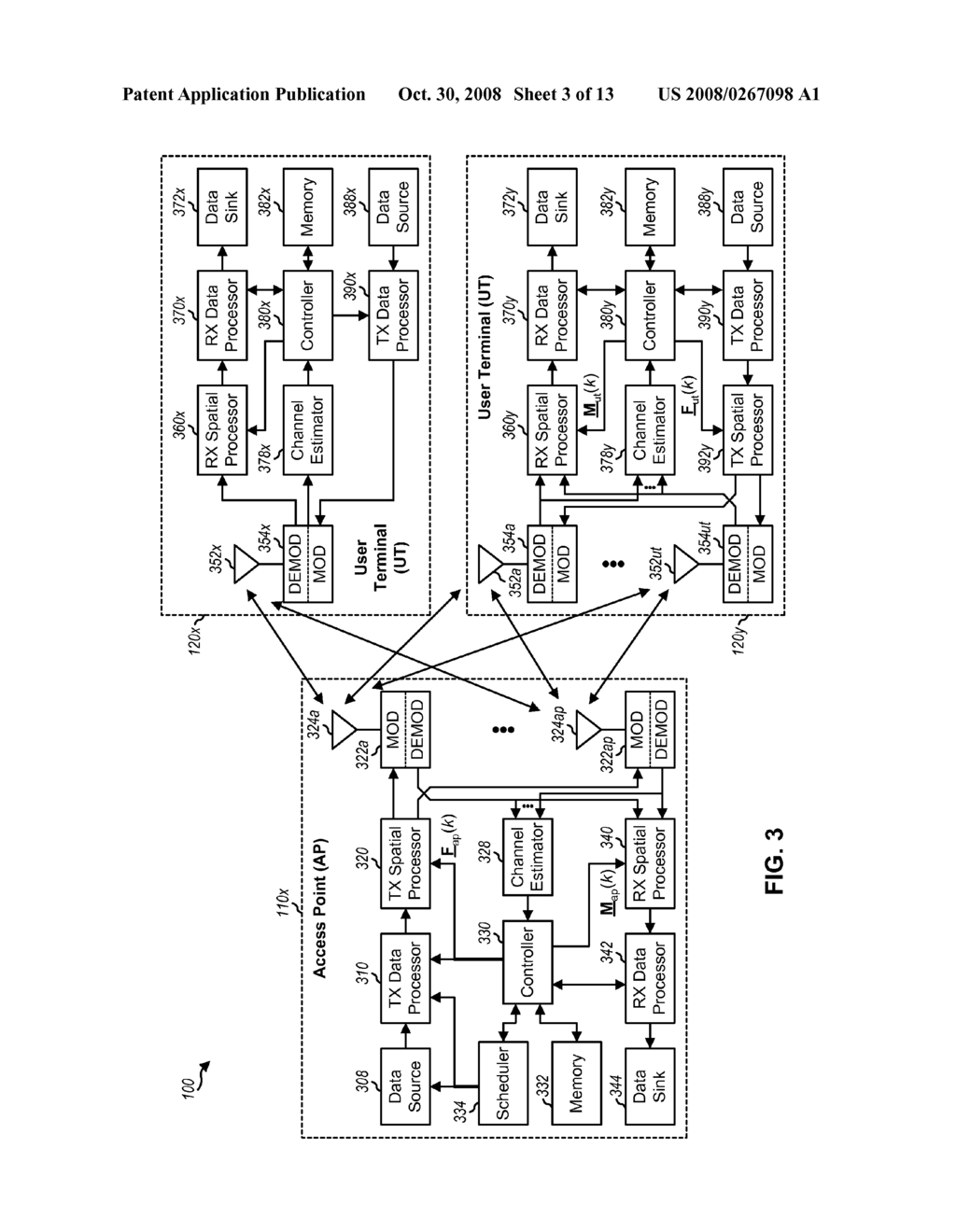 MIMO SYSTEM WITH MULTIPLE SPATIAL MULTIPLEXING MODES - diagram, schematic, and image 04