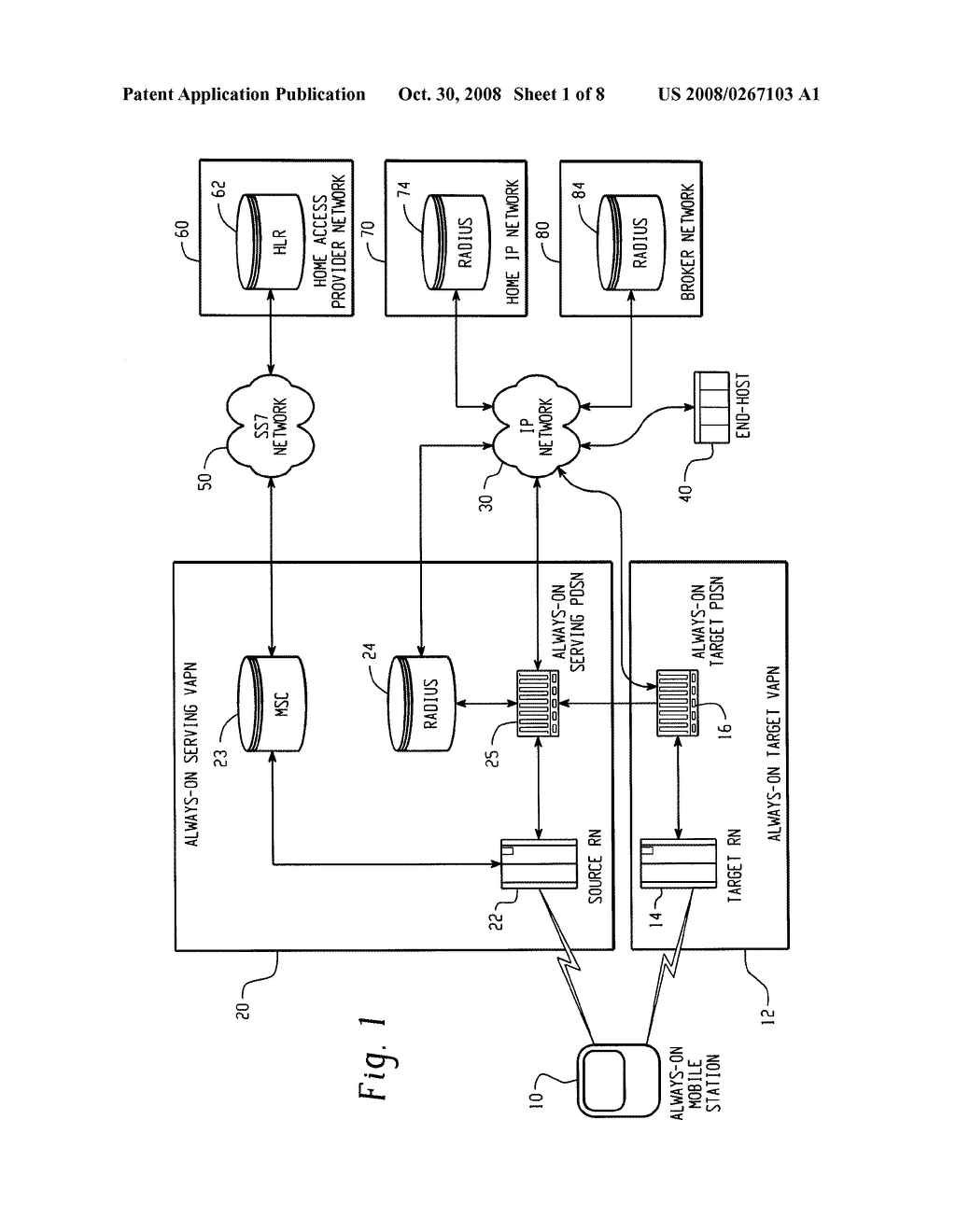 ALWAYS-ON WIRELESS INTERNET PROTOCOL COMMUNICATION - diagram, schematic, and image 02