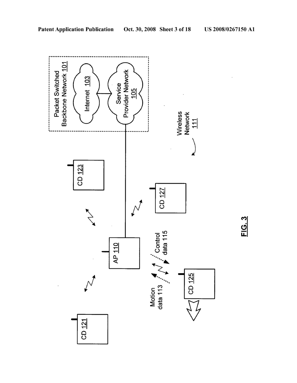 Motion adaptive wireless local area nework, wireless communications device and integrated circuits for use therewith - diagram, schematic, and image 04