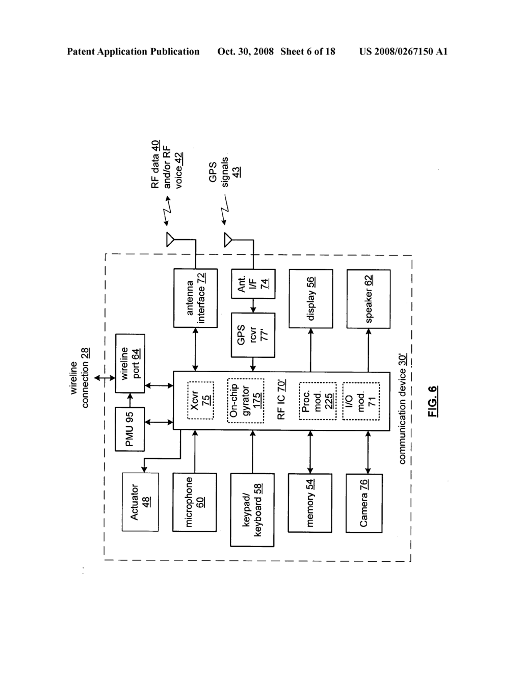 Motion adaptive wireless local area nework, wireless communications device and integrated circuits for use therewith - diagram, schematic, and image 07