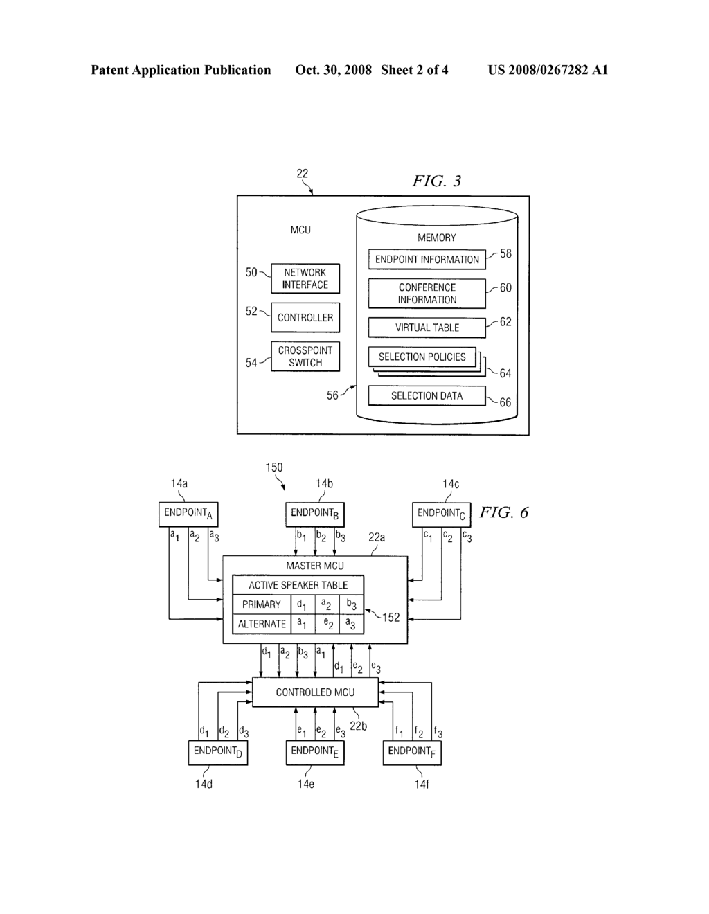 OPTIMIZING BANDWIDTH IN A MULTIPOINT VIDEO CONFERENCE - diagram, schematic, and image 03