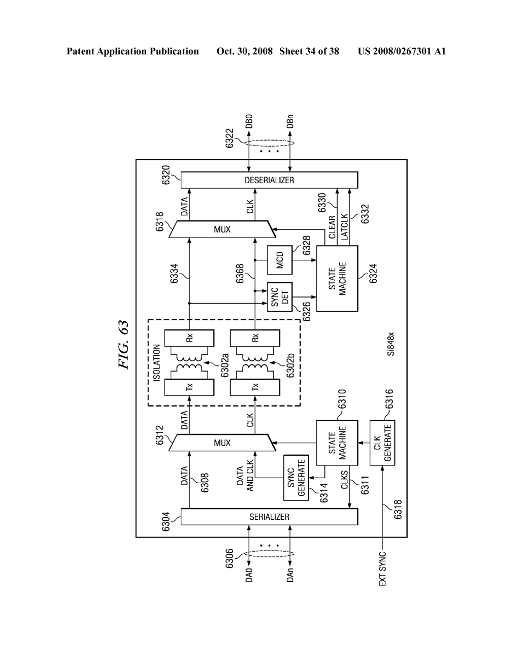 BIDIRECTIONAL MULTIPLEXED RF ISOLATOR - diagram, schematic, and image 35