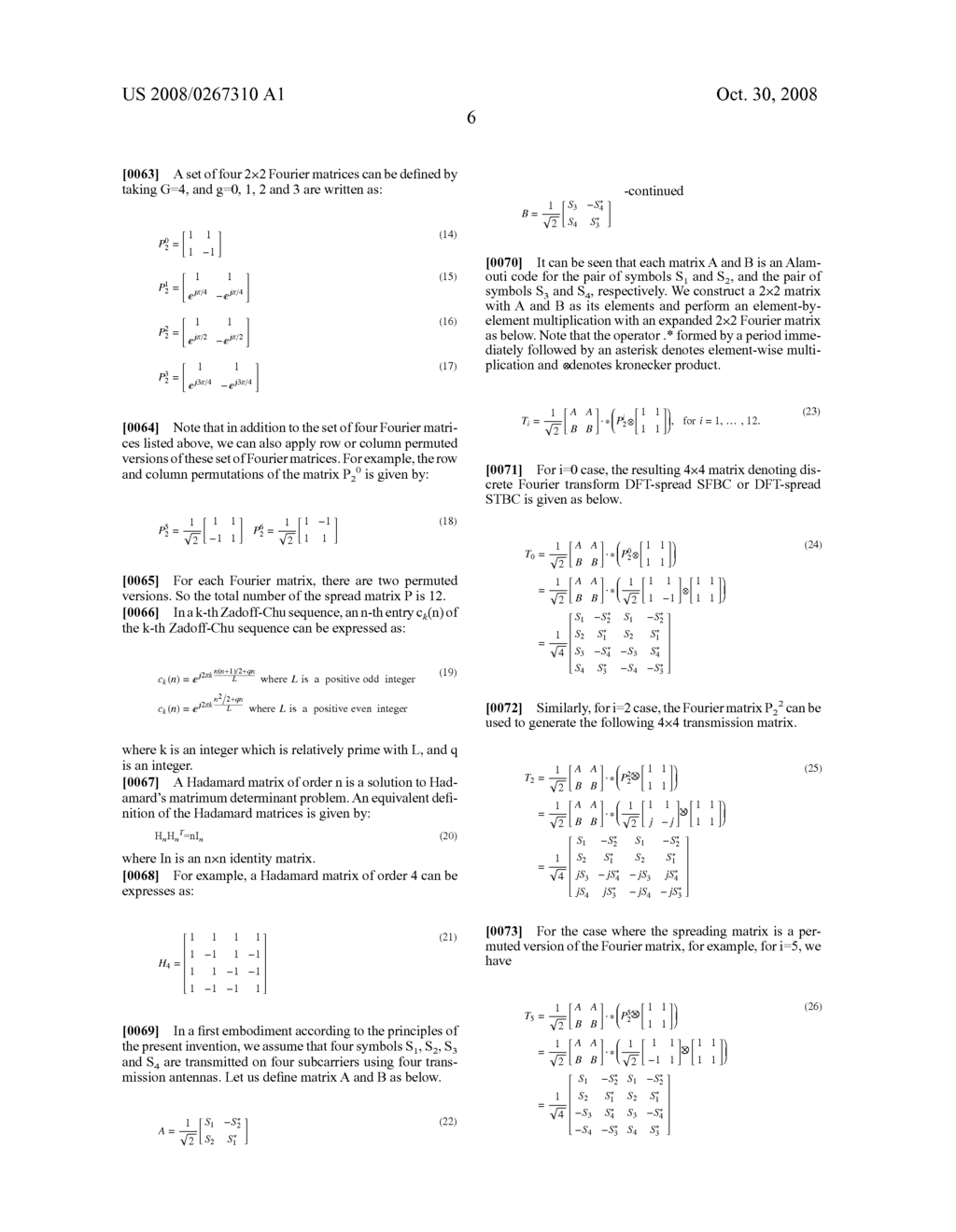 Transmit diversity in a wireless communication system - diagram, schematic, and image 19