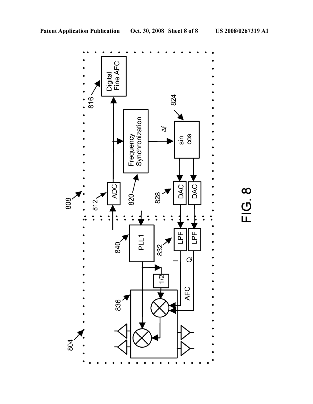 DIRECT CONVERSION RF TRANSCEIVER FOR WIRELESS COMMUNICATIONS - diagram, schematic, and image 09