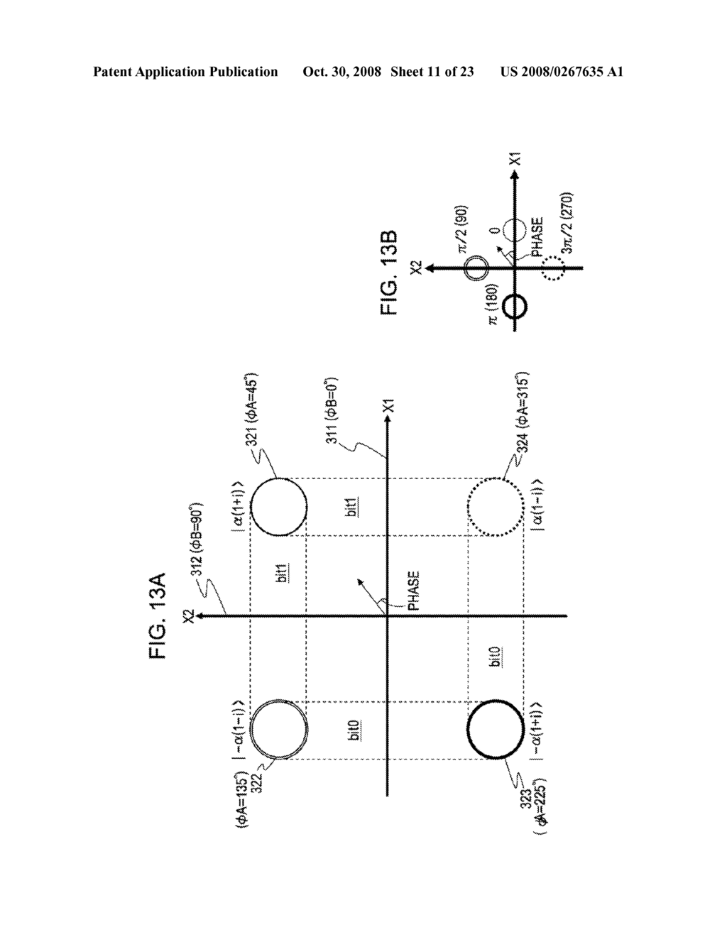 QUANTUM CRYPTOGRAPHY COMMUNICATION APPARATUS AND COMMUNICATION TERMINAL - diagram, schematic, and image 12