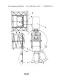 Wholly Automated Mobile Device and Corresponding Fast, Economical and Compact Method for Parking Private Vehicles diagram and image