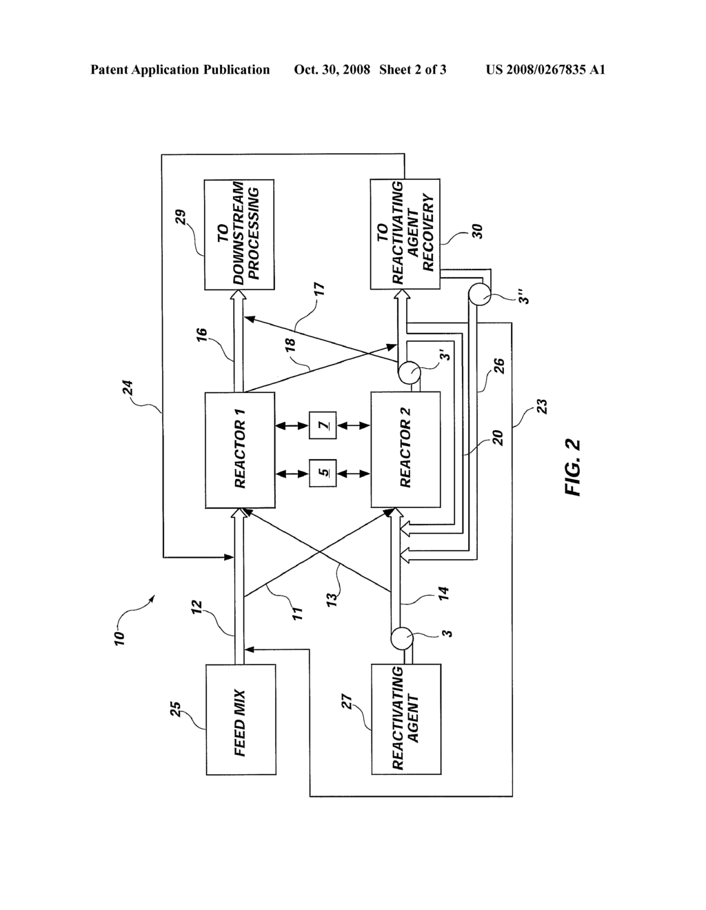 SYSTEM FOR REACTIVATING CATALYSTS - diagram, schematic, and image 03