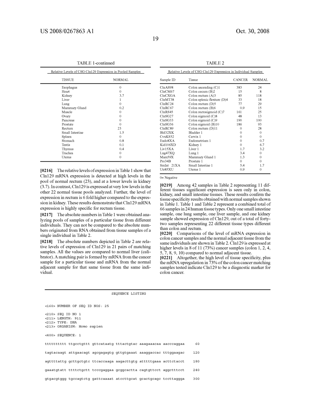 Method of Diagnosing, Monitoring, Staging, Imaging and Treating Colon Cancer - diagram, schematic, and image 20