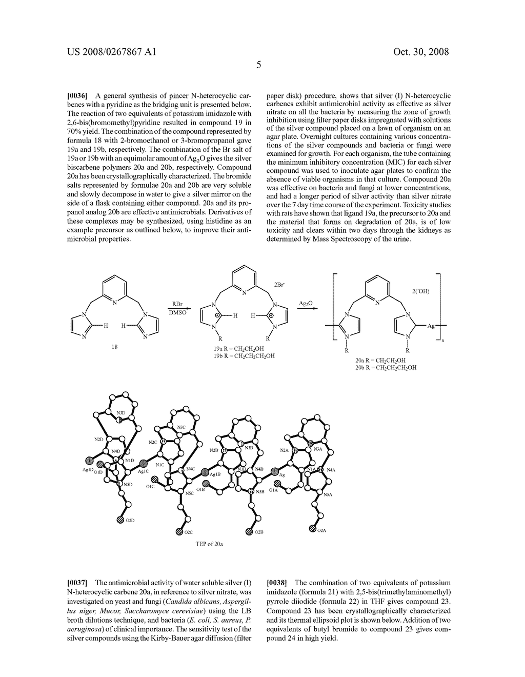 Metal Complexes of N-Heterocyclic Carbenes as Radiopharmaceuticals and Antibiotics - diagram, schematic, and image 06