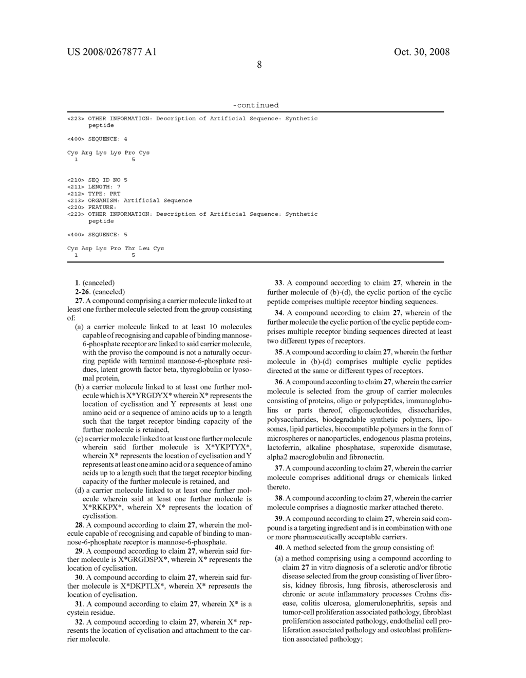 Peptide-based carrier devices for stellate cells - diagram, schematic, and image 15