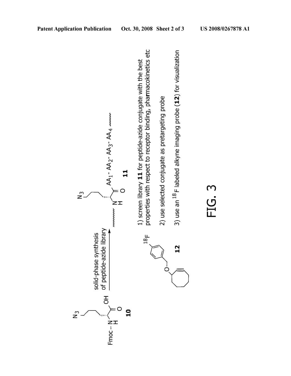 Targeted Imaging And/Or Therapy Using The [3+2] Azide-Alkyne Cycloaddition - diagram, schematic, and image 03