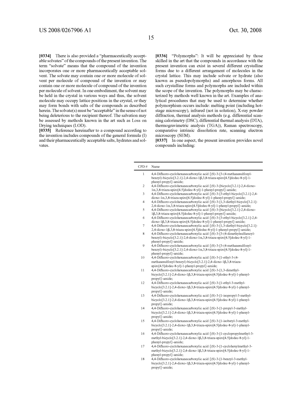 Novel Spirotropane Compounds and Methods for the Modulation of Chemokine Receptor Activity - diagram, schematic, and image 16