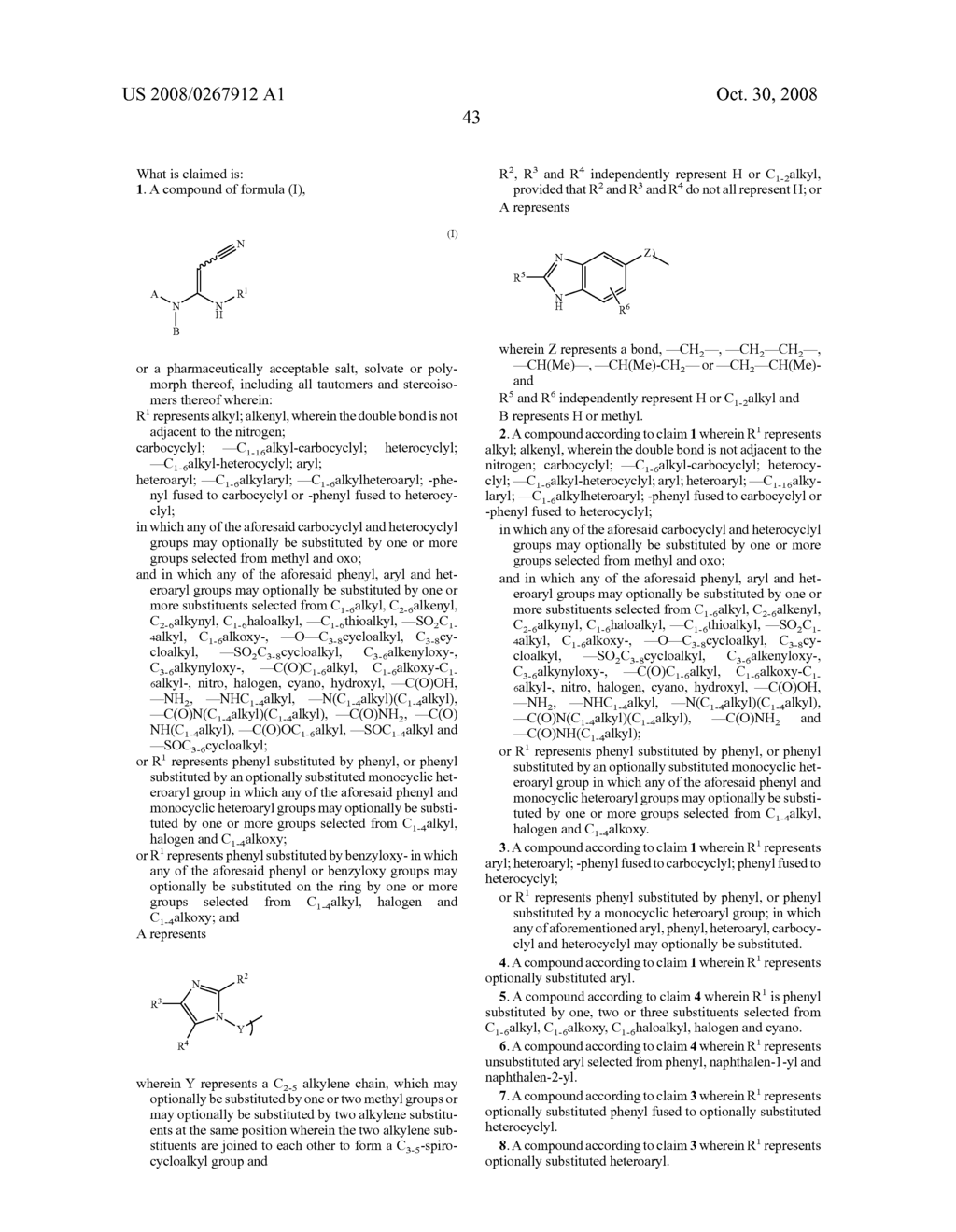 NOVEL INHIBITORS OF GLUTAMINYL CYCLASE - diagram, schematic, and image 44