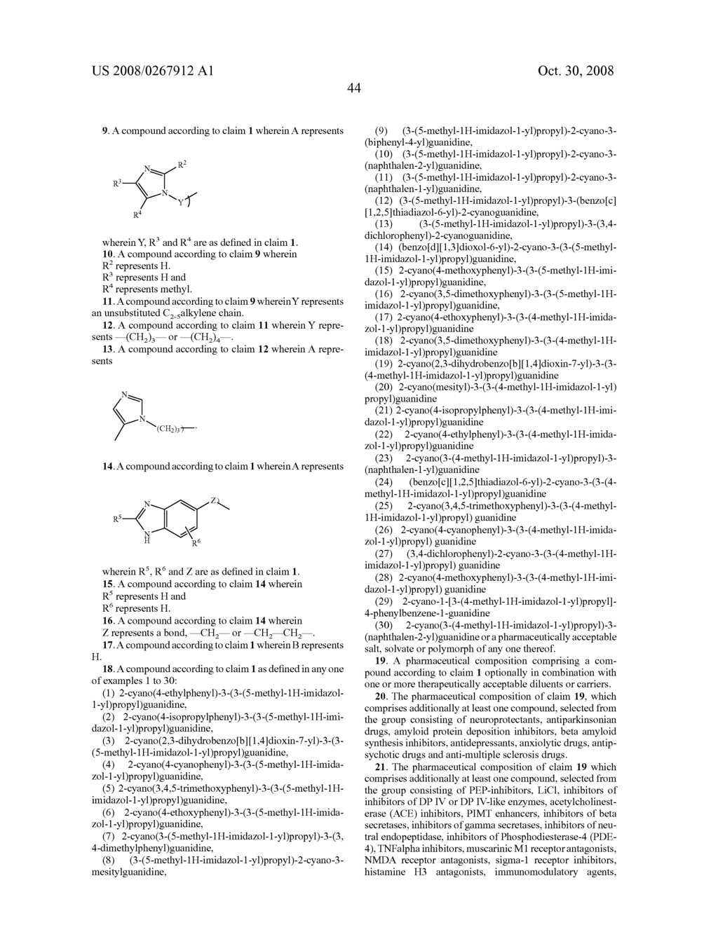 NOVEL INHIBITORS OF GLUTAMINYL CYCLASE - diagram, schematic, and image 45