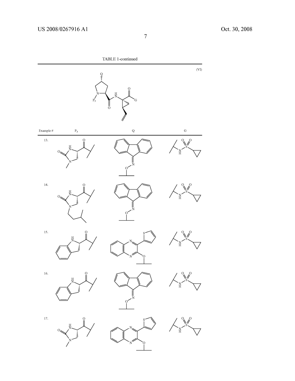 CYCLIC P3 TRIPEPTIDE HEPATITIS C SERINE PROTEASE INHIBITORS - diagram, schematic, and image 08