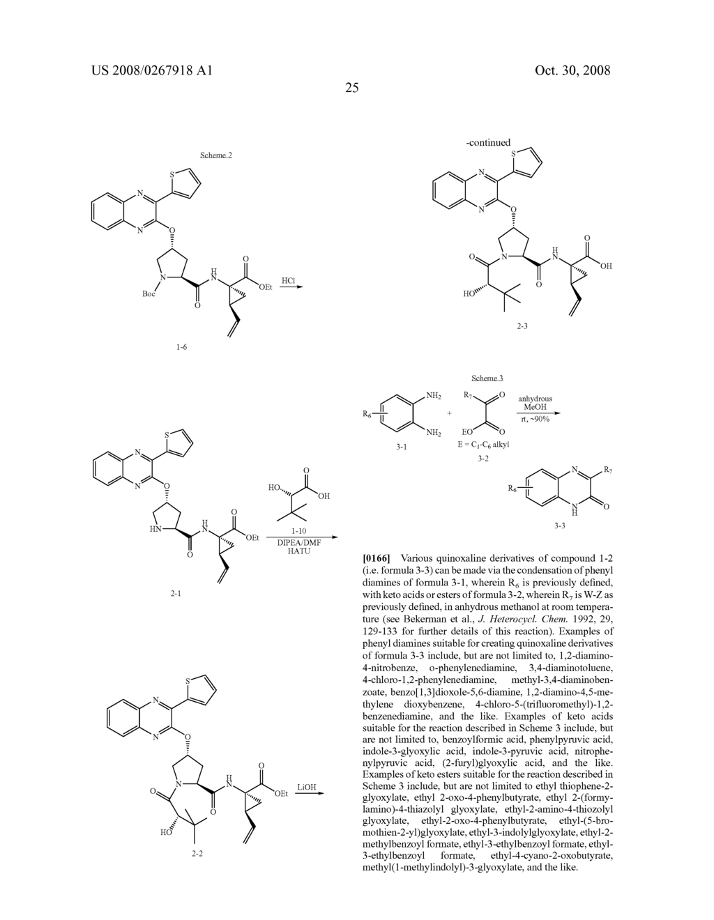 QUINOXALINYL DIPEPTIDE HEPATITIS C VIRUS INHIBITORS - diagram, schematic, and image 26