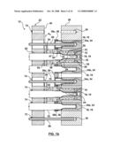 Locking Structure for Molded Parts in a Molding Machine diagram and image