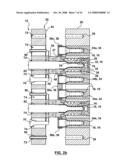 Locking Structure for Molded Parts in a Molding Machine diagram and image