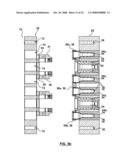 Locking Structure for Molded Parts in a Molding Machine diagram and image