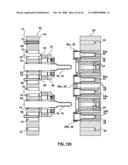 Locking Structure for Molded Parts in a Molding Machine diagram and image