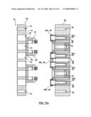 Locking Structure for Molded Parts in a Molding Machine diagram and image