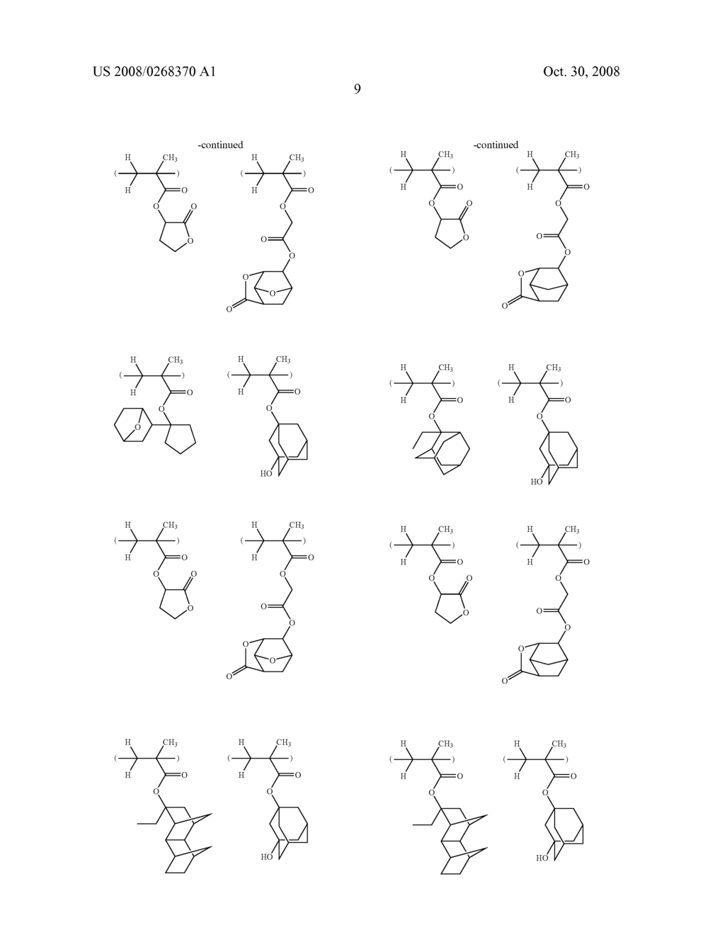 Positive resist compositions and patterning process - diagram, schematic, and image 10