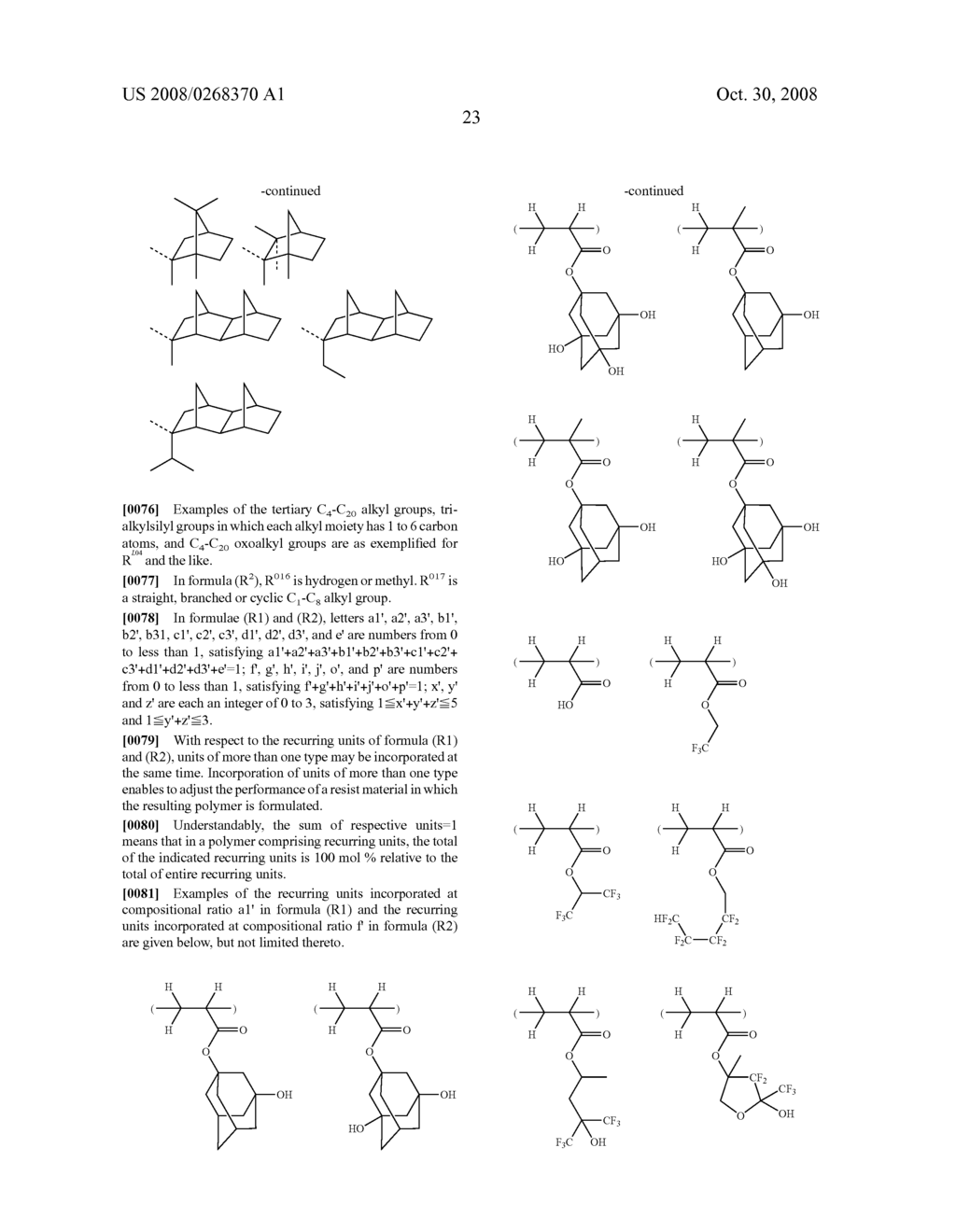 Positive resist compositions and patterning process - diagram, schematic, and image 24