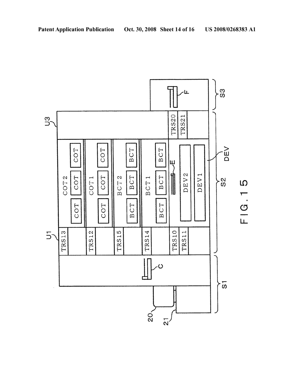 COATING AND DEVELOPING SYSTEM, COATING AND DEVELOPING METHOD AND STORAGE MEDIUM - diagram, schematic, and image 15