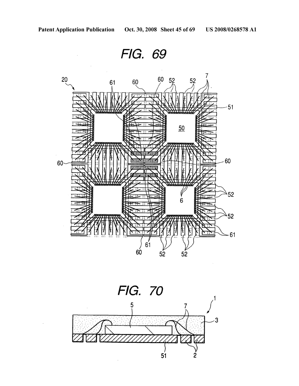 Manufacturing method of a semiconductor device - diagram, schematic, and image 46