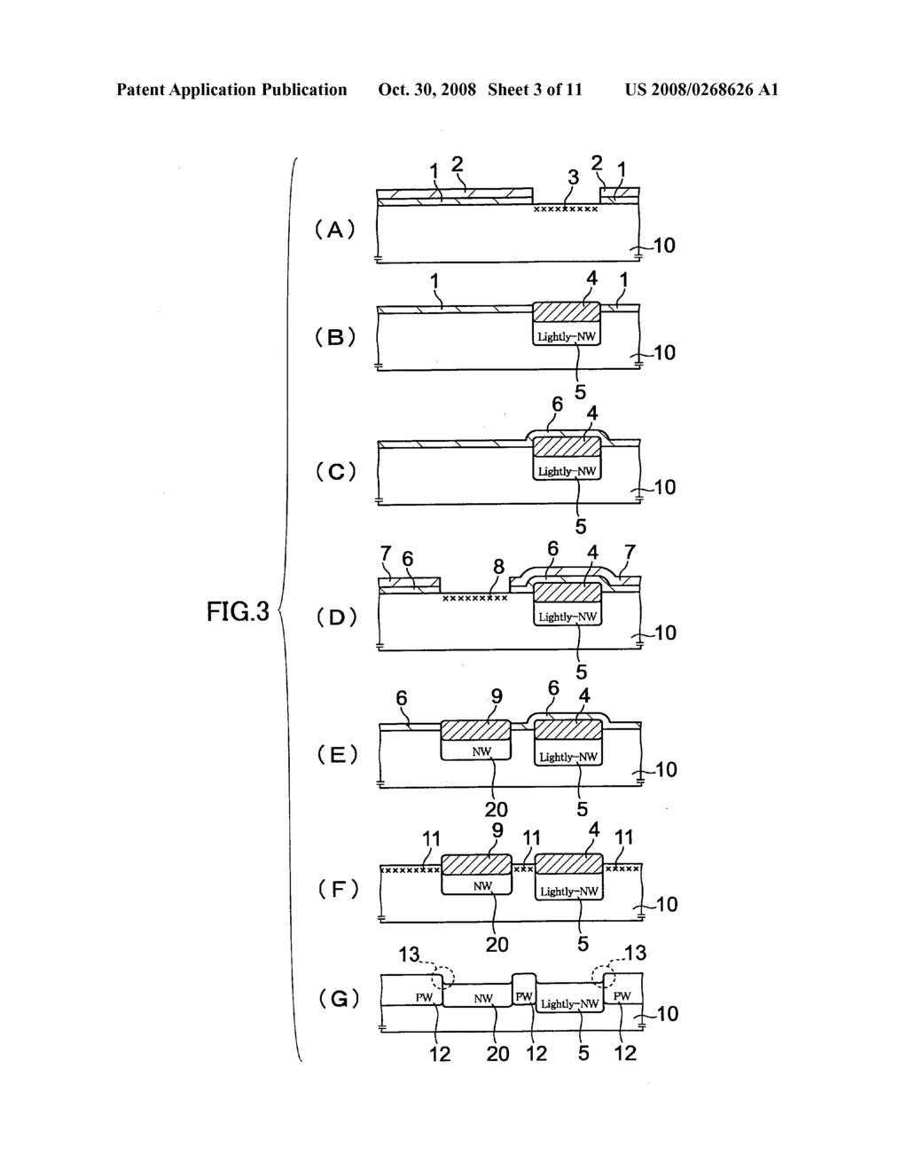 Semiconductor device having a plurality of kinds of wells and manufacturing method thereof - diagram, schematic, and image 04