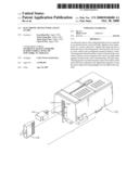 Electronic device with a plug guard diagram and image