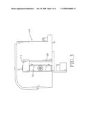 Electronic device with a plug guard diagram and image