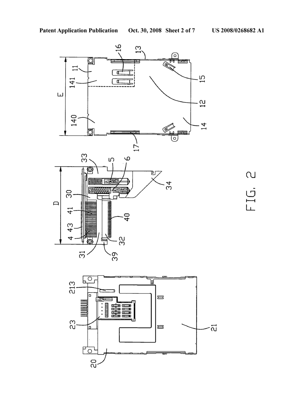 Card connector - diagram, schematic, and image 03