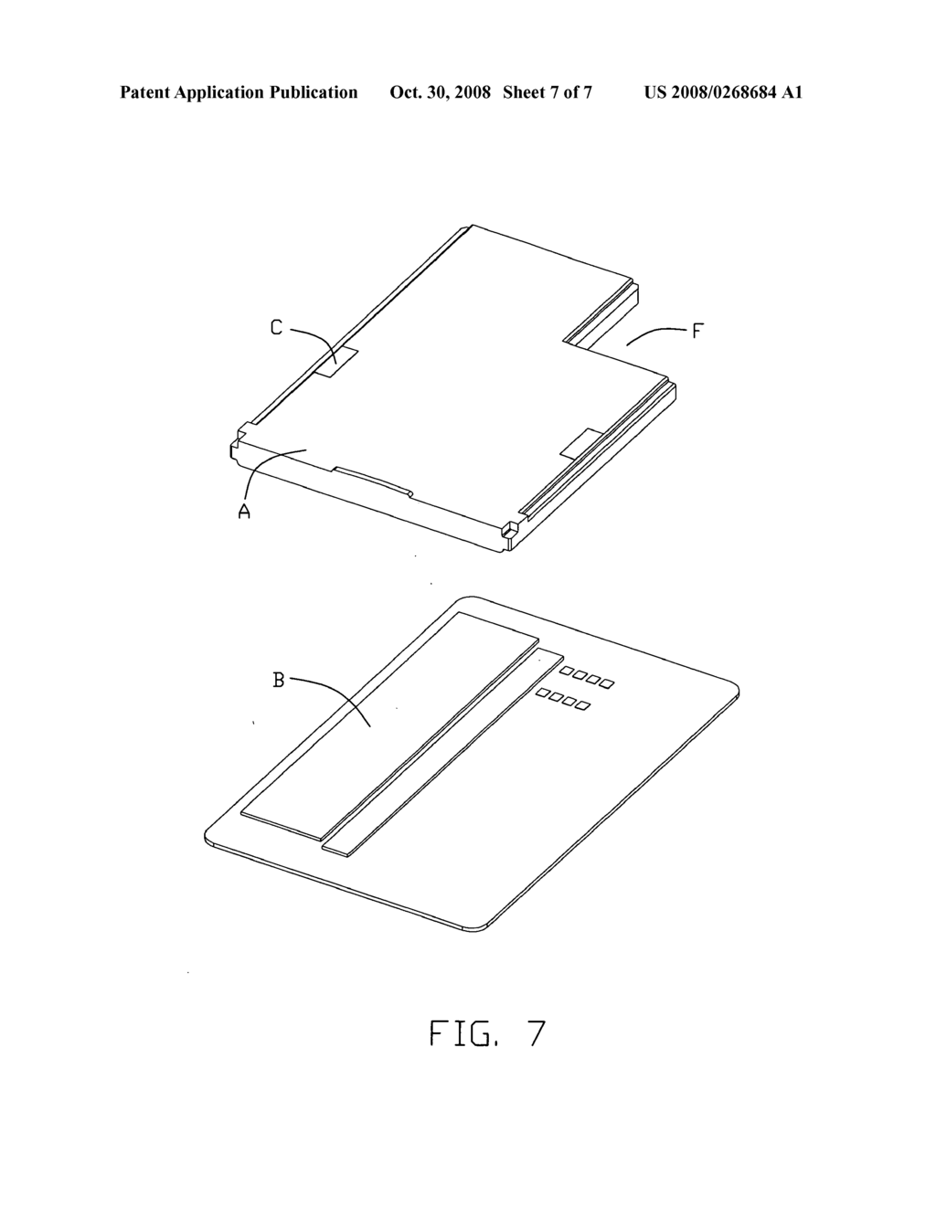 Card connector having ejecting mechanism - diagram, schematic, and image 08