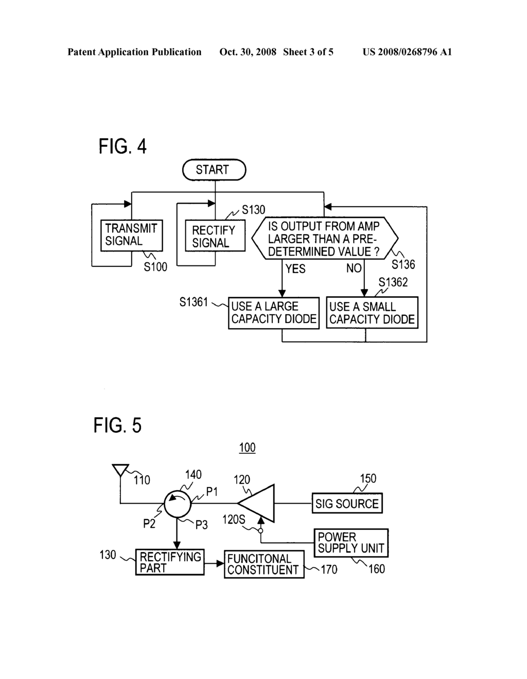 RADIO COMMUNICATION DEVICE AND POWER SUPPLYING METHOD FOR RADIO COMMUNICATION DEVICE - diagram, schematic, and image 04