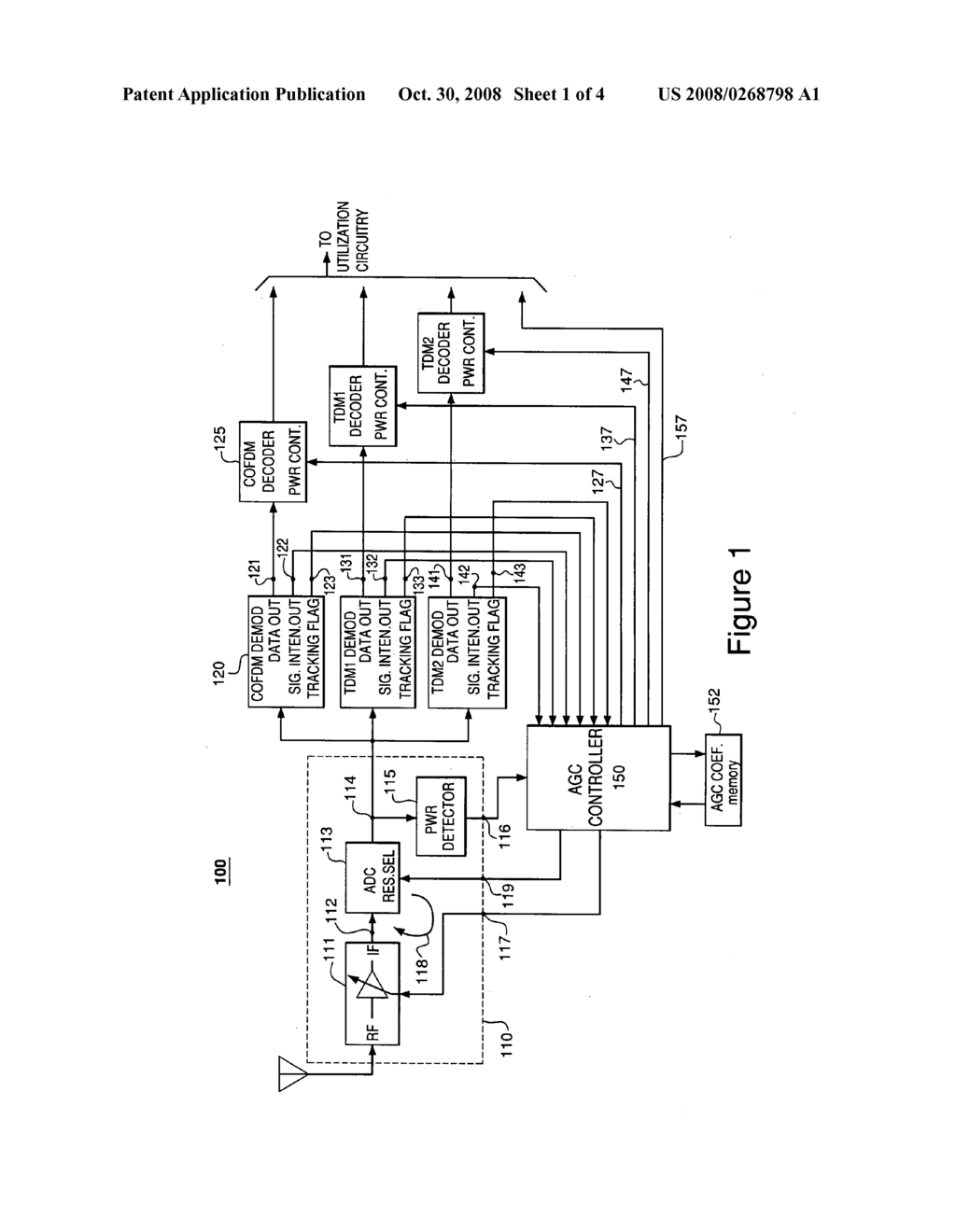 Multi-channel receiver with improved AGC - diagram, schematic, and image 02