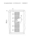 GAMING MACHINE WITH A PLURALITY OF TOUCH PANELS AS AN INPUT DEVICE diagram and image