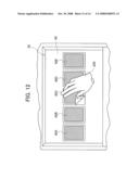 GAMING MACHINE WITH A PLURALITY OF TOUCH PANELS AS AN INPUT DEVICE diagram and image