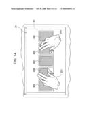 GAMING MACHINE WITH A PLURALITY OF TOUCH PANELS AS AN INPUT DEVICE diagram and image