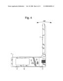 VIDEO CONSOLE DISPLAY SCREEN/HOUSING AND INTEGRATED SENSING BAR diagram and image