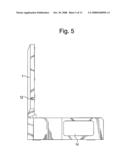 VIDEO CONSOLE DISPLAY SCREEN/HOUSING AND INTEGRATED SENSING BAR diagram and image