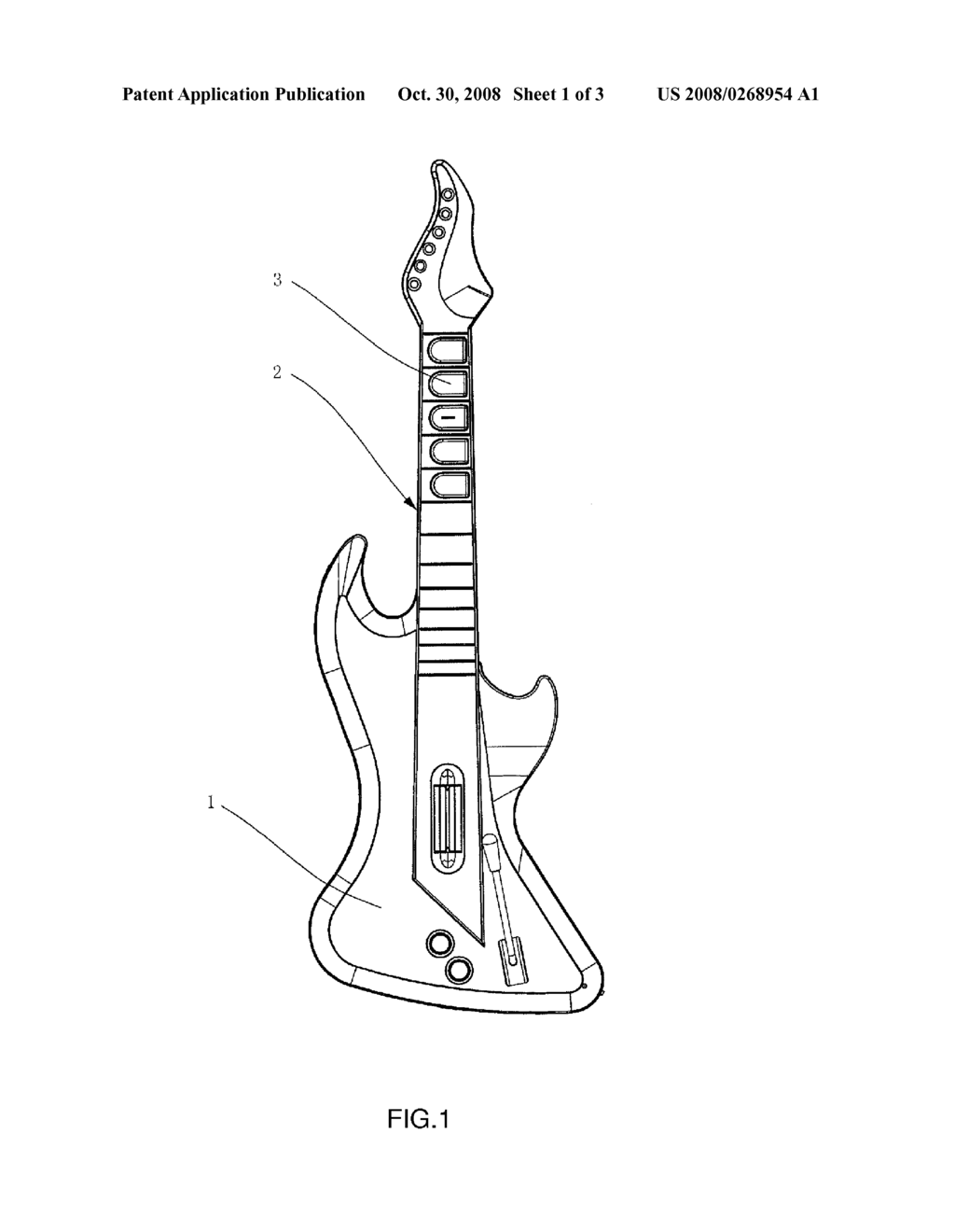 GUITAR GAME APPARATUS - diagram, schematic, and image 02