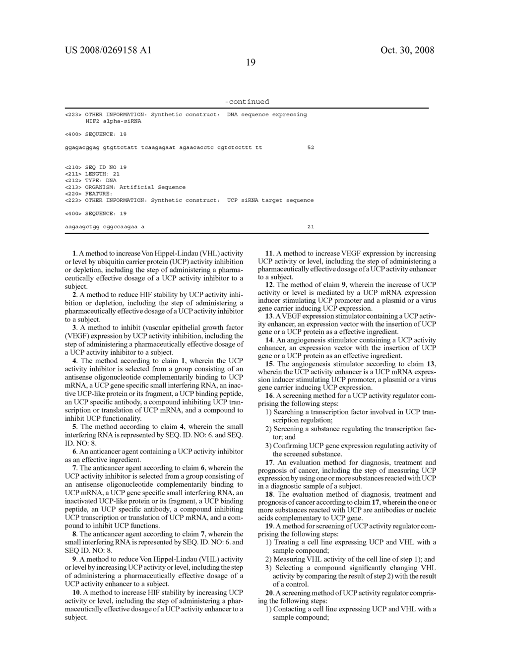 E2epf Ubiquitin Carrier Protein-Von Hippel-Lindau Interaction and Uses Thereof - diagram, schematic, and image 56