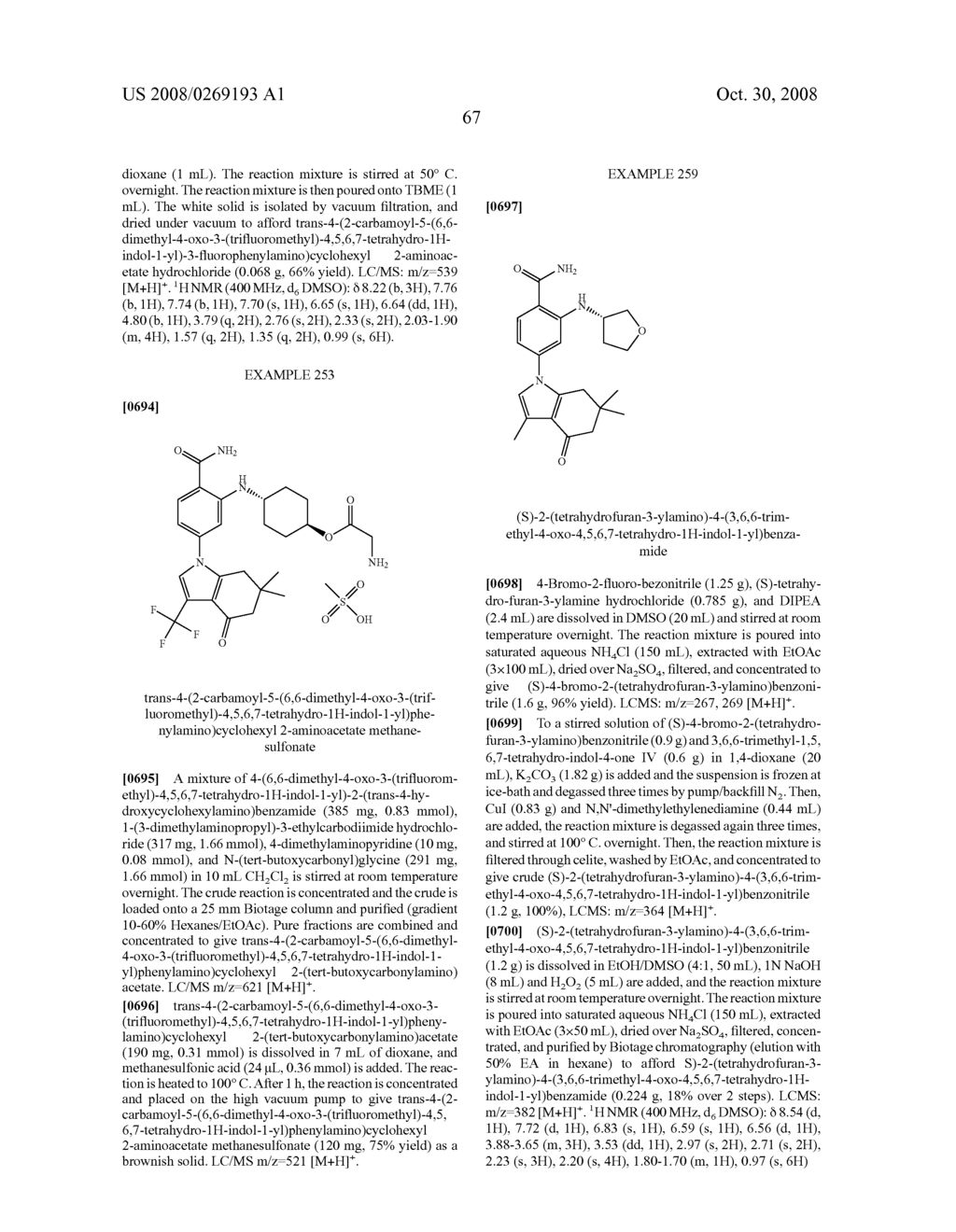 Tetrahydroindole and Tetrahydroindazole Derivatives - diagram, schematic, and image 68