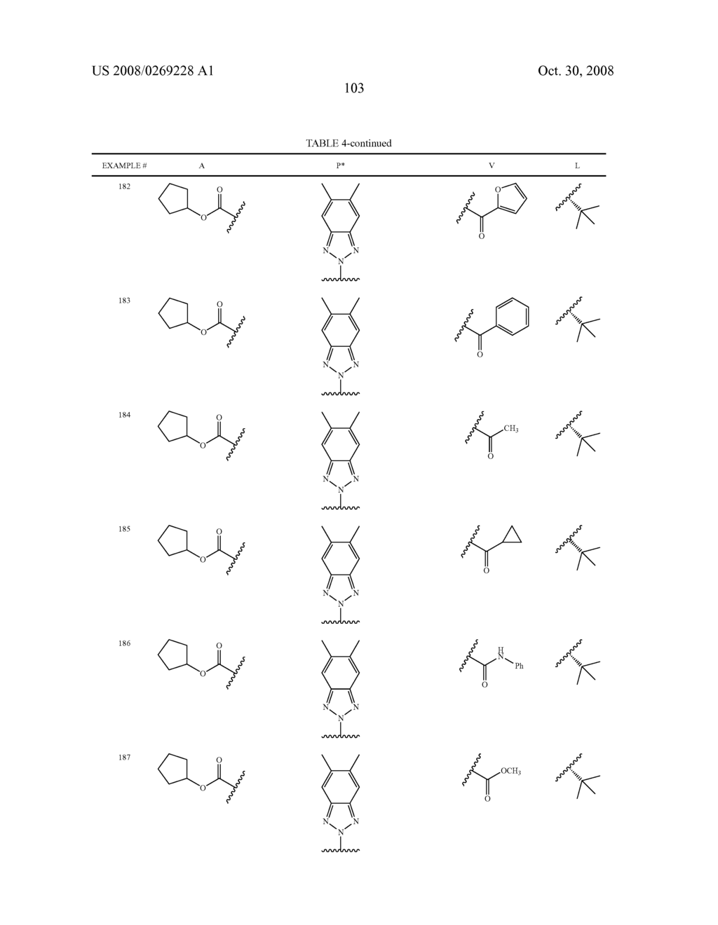 HYDRAZIDE-CONTAINING HEPATITIS C SERINE PROTEASE INHIBITORS - diagram, schematic, and image 104