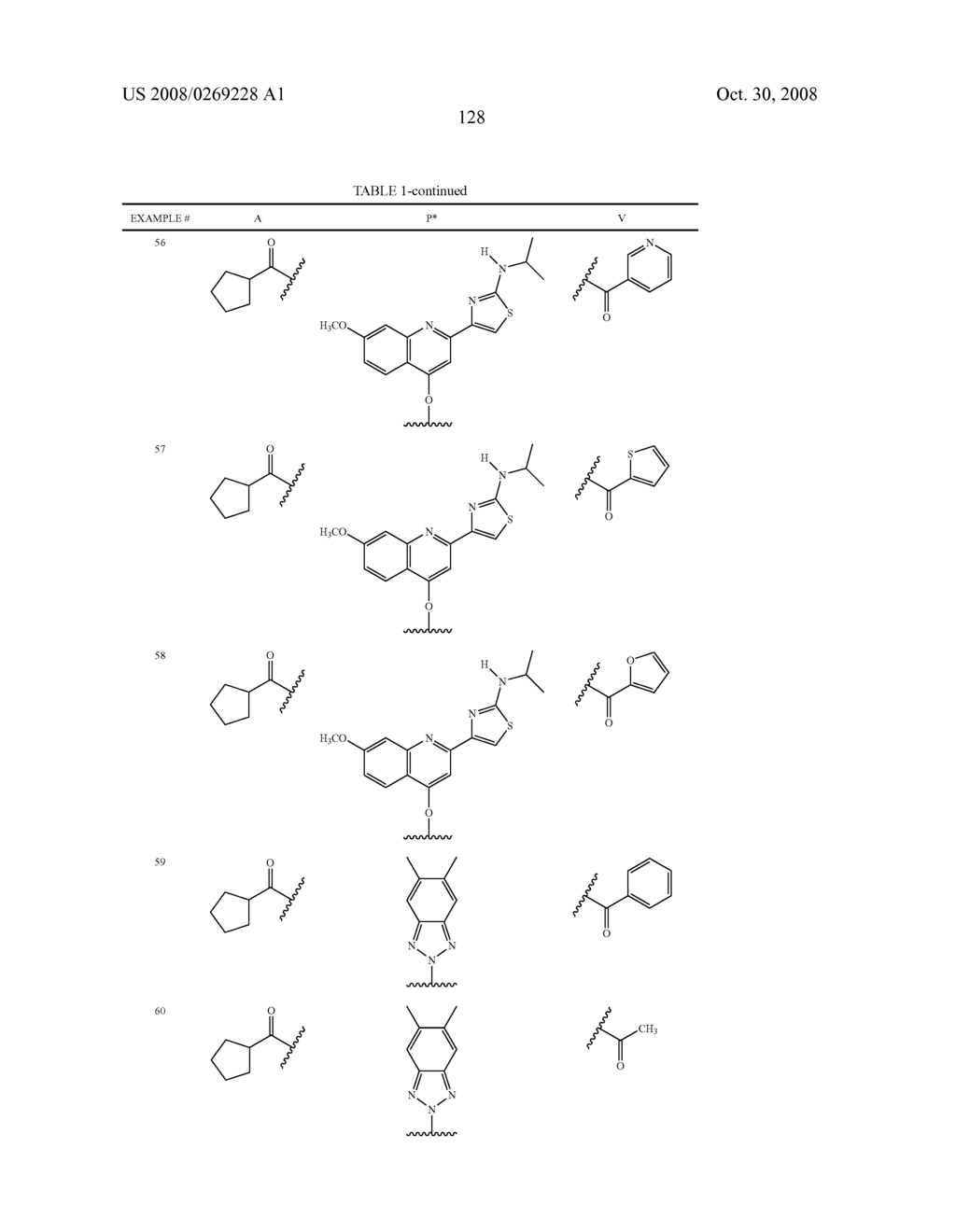 HYDRAZIDE-CONTAINING HEPATITIS C SERINE PROTEASE INHIBITORS - diagram, schematic, and image 129