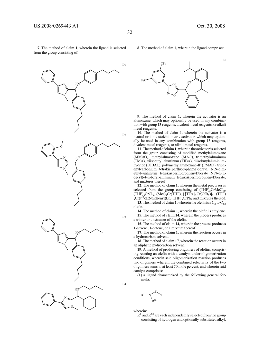 Methods of oligomerizing olefins - diagram, schematic, and image 36