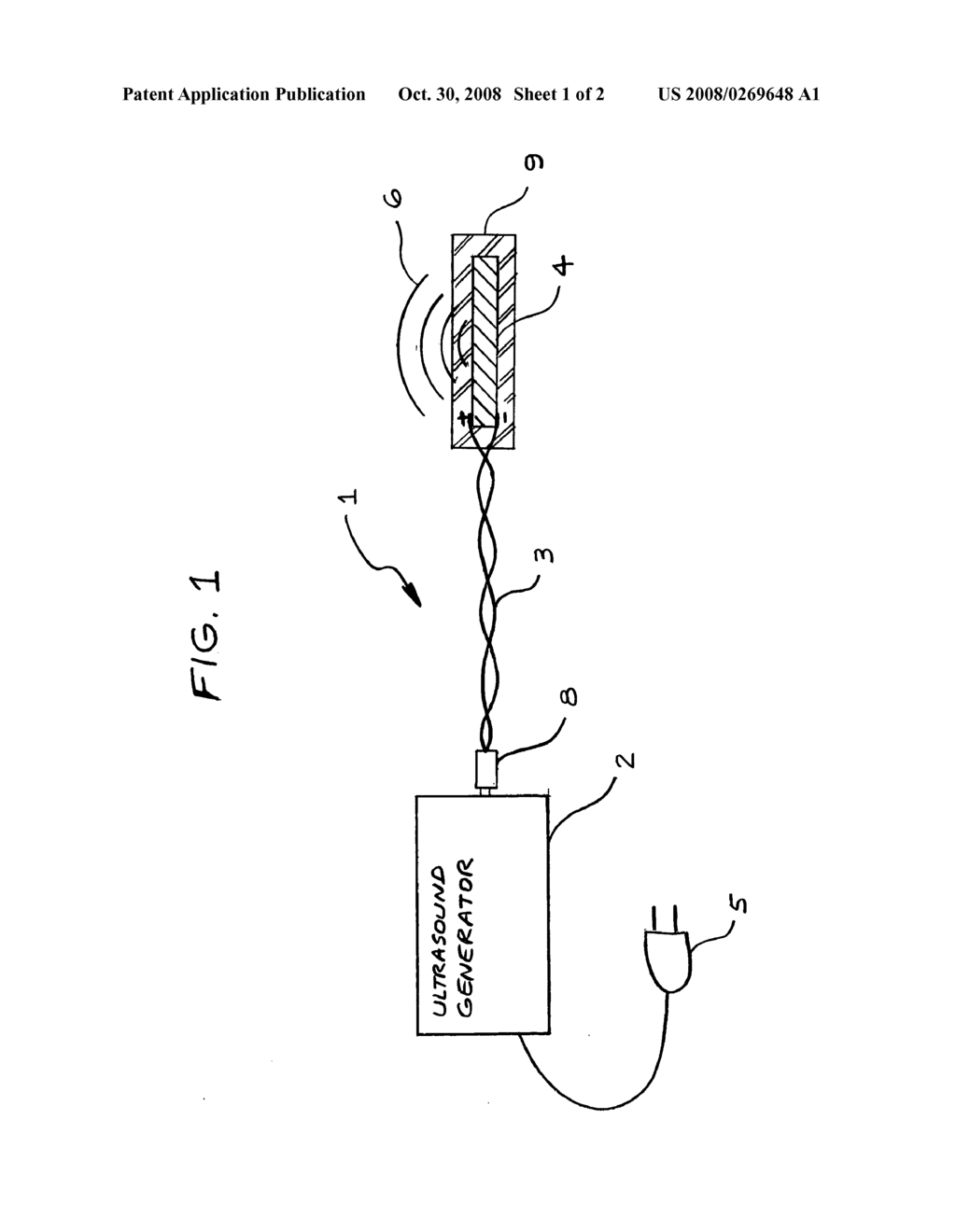 Method for increasing saliva and tear production with ultrasound - diagram, schematic, and image 02