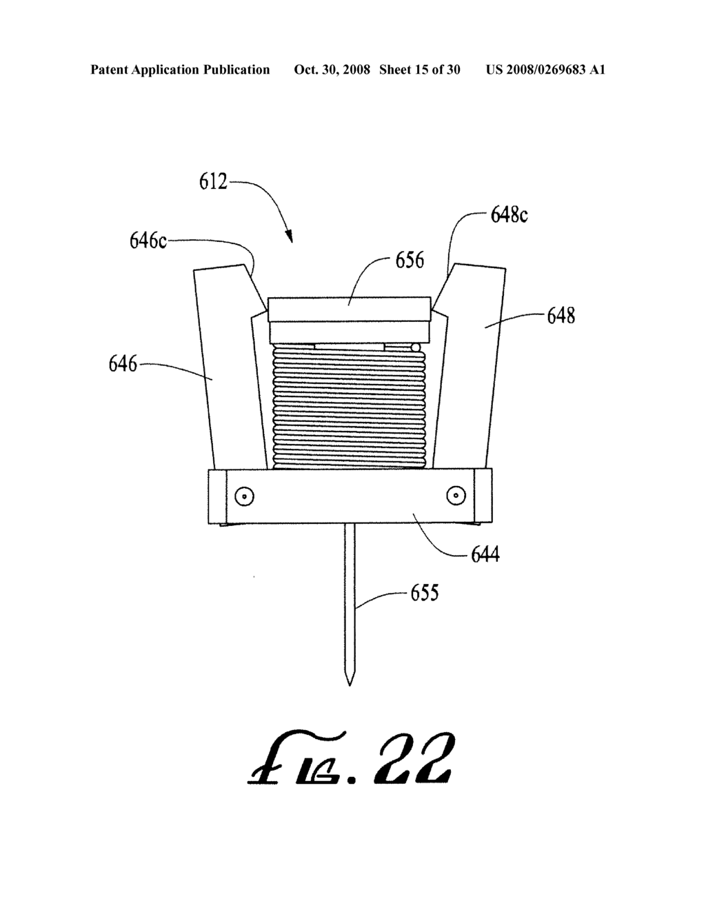 INFUSION MEDIUM DELIVERY SYSTEM, DEVICE AND METHOD WITH NEEDLE INSERTER AND NEEDLE INSERTER DEVICE AND METHOD - diagram, schematic, and image 16